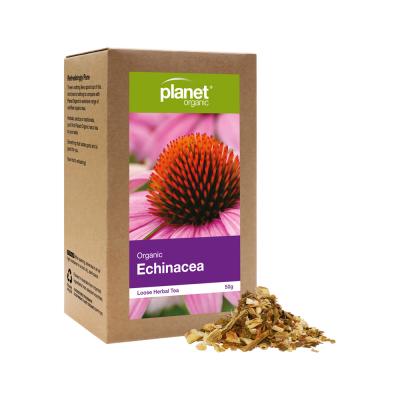 Planet Organic Organic Herbal Tea Echinacea Loose Leaf 50g